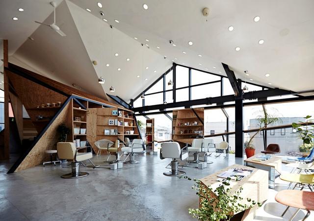 杭州理發(fā)店裝修設計風格展示